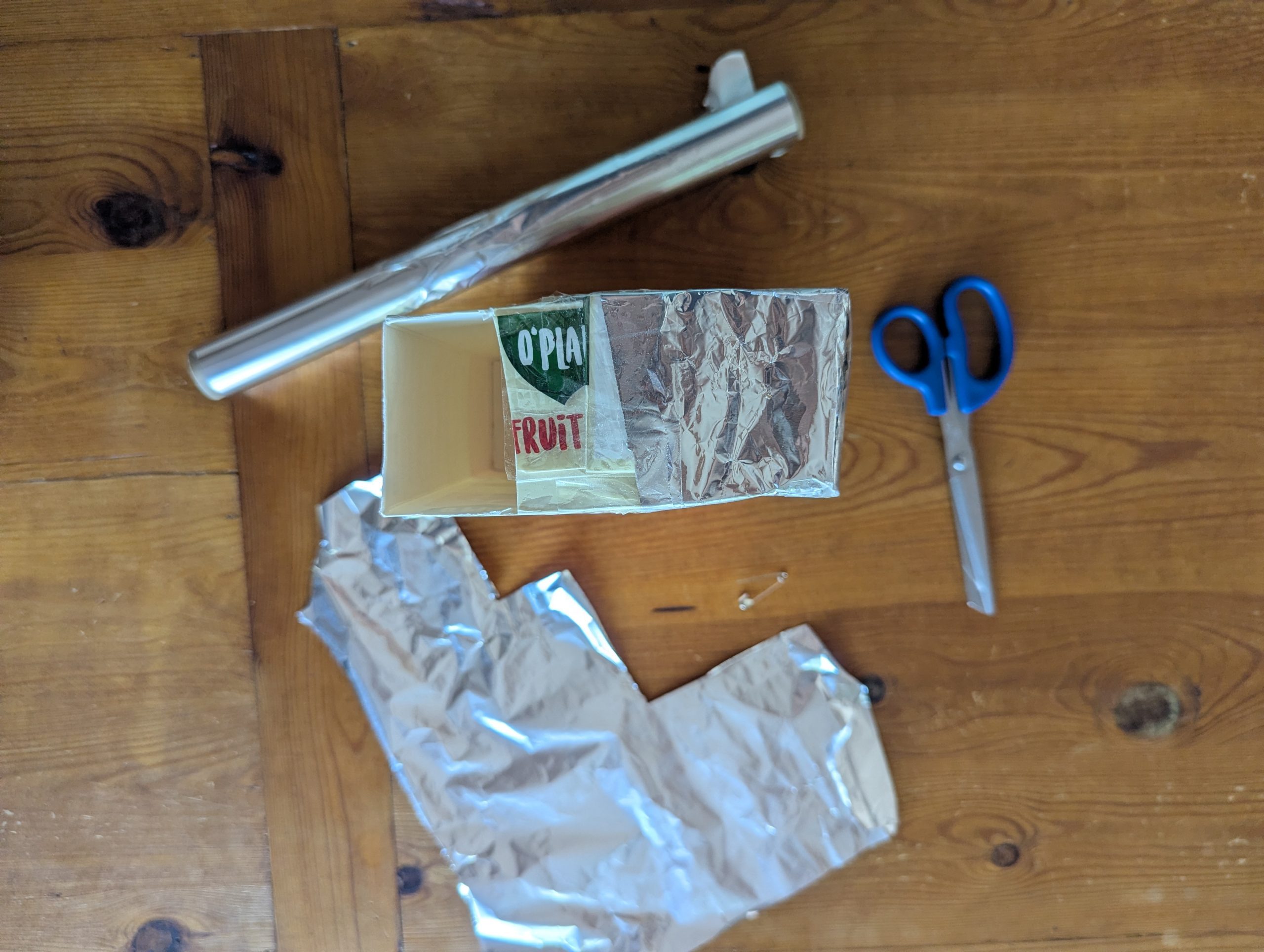 how to make a pinhole viewer for eclips