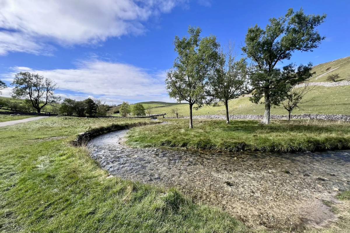 View of Malham Landscape Trail.