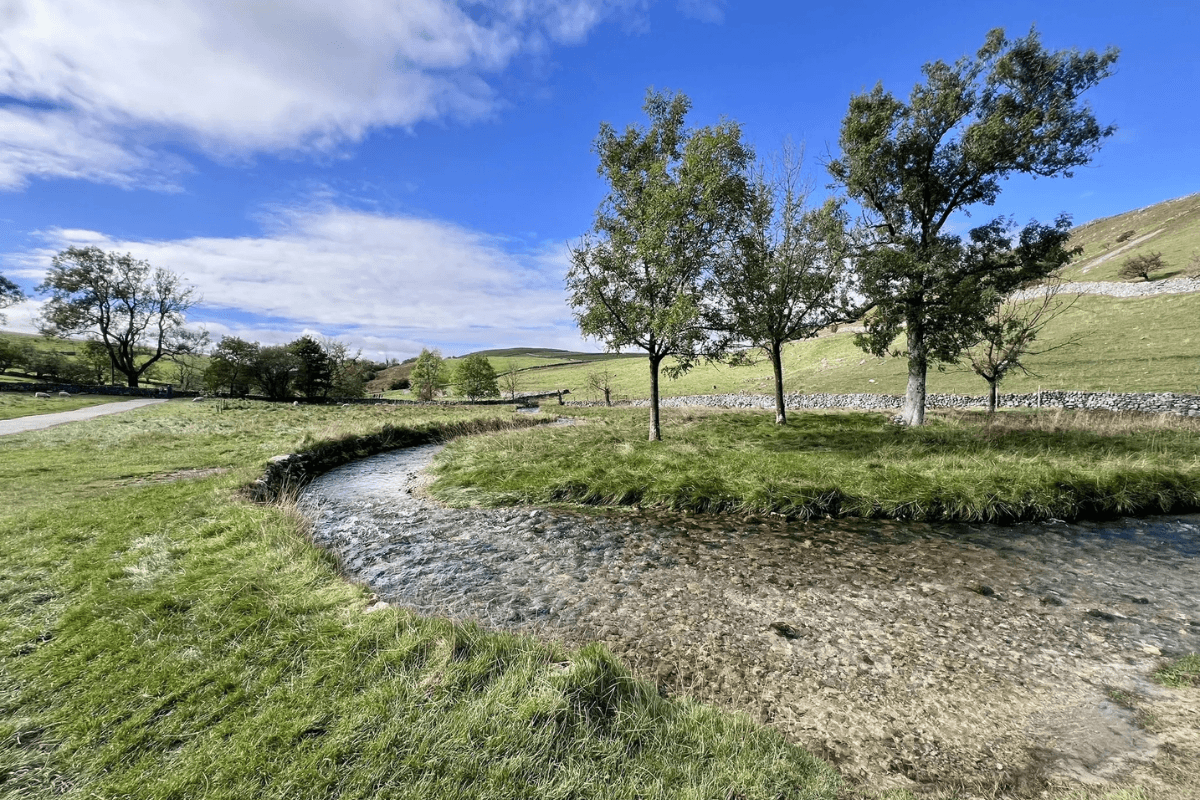 View of Malham Landscape Trail.