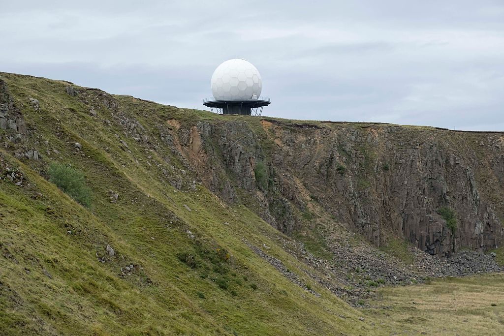 Radar station on top of Titterstone Clee Hill