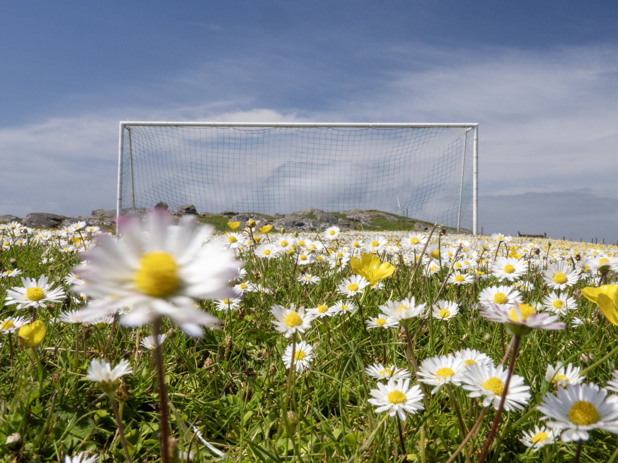 Eriskay football pitch, Scotland