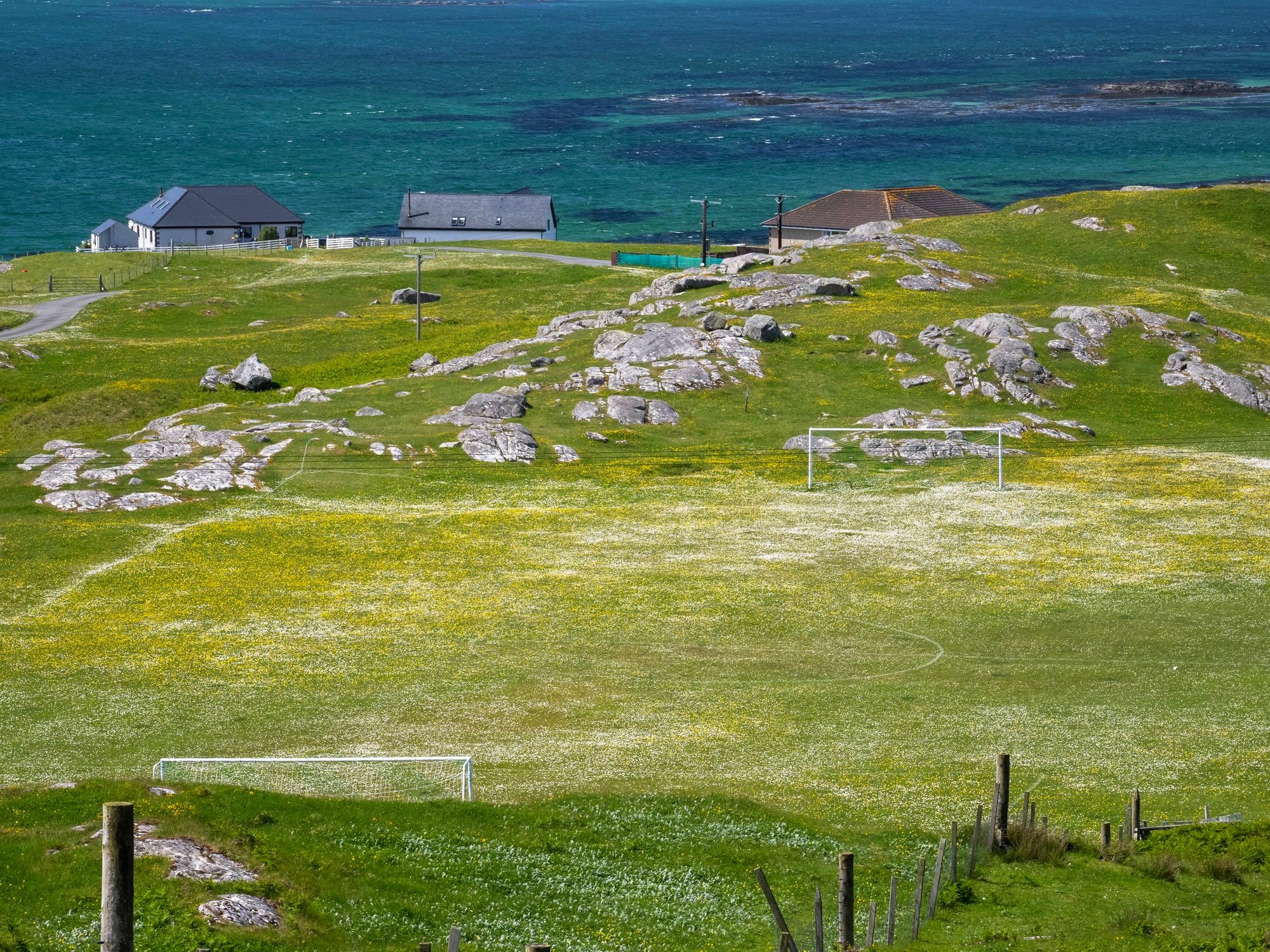 Eriskay football pitch