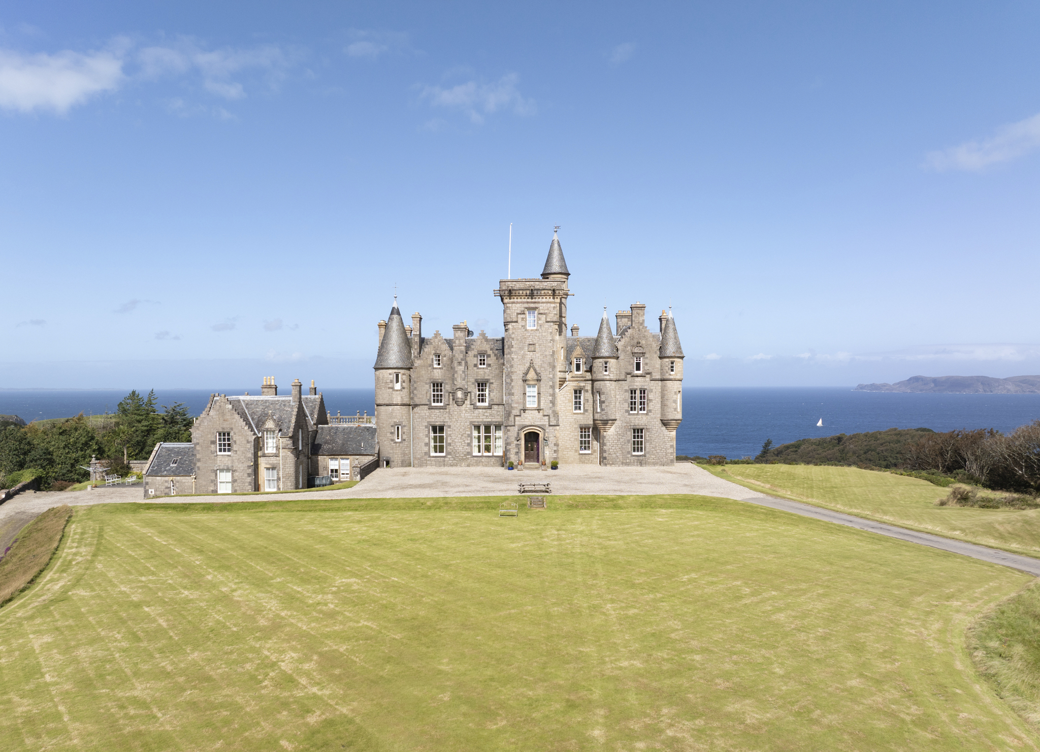 Glengorm estate seen from further away