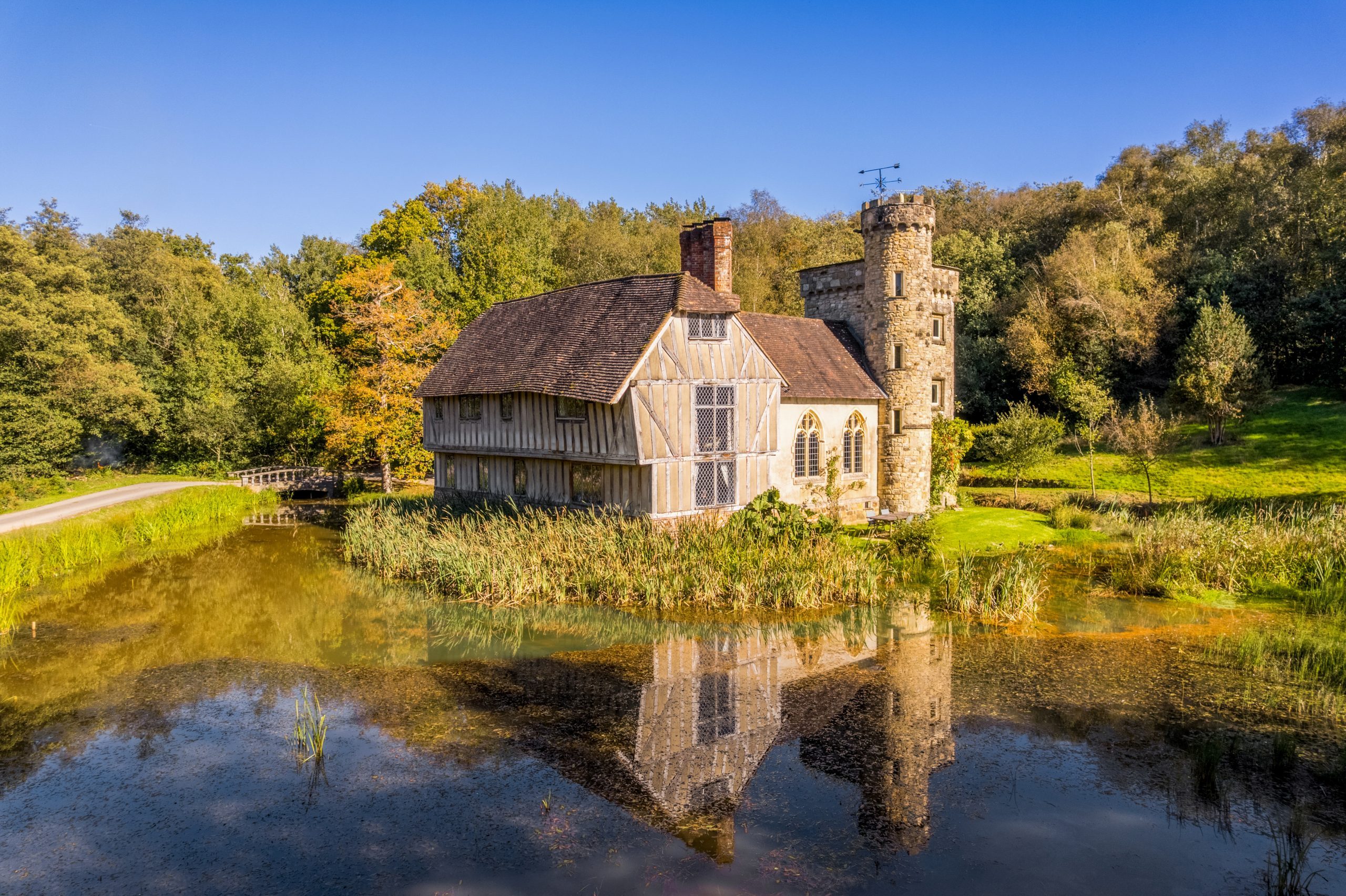 A small cottage on a riverfront in Tunbridge Wells