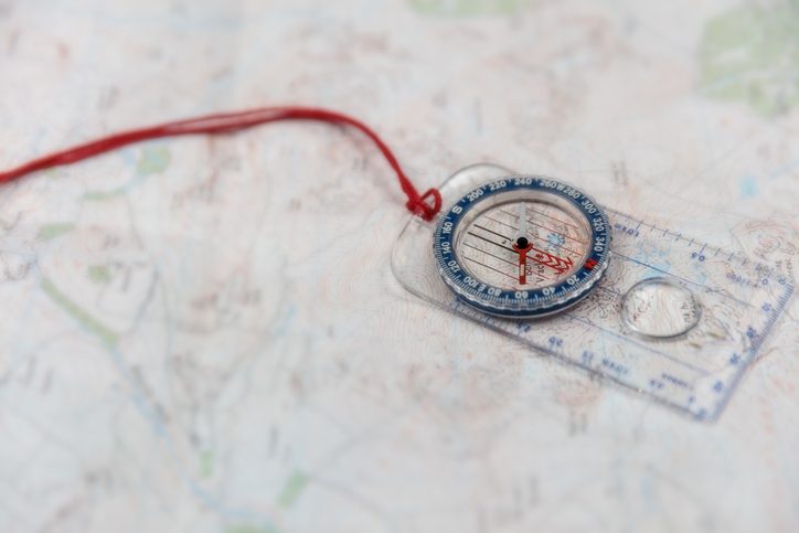 Map and compass