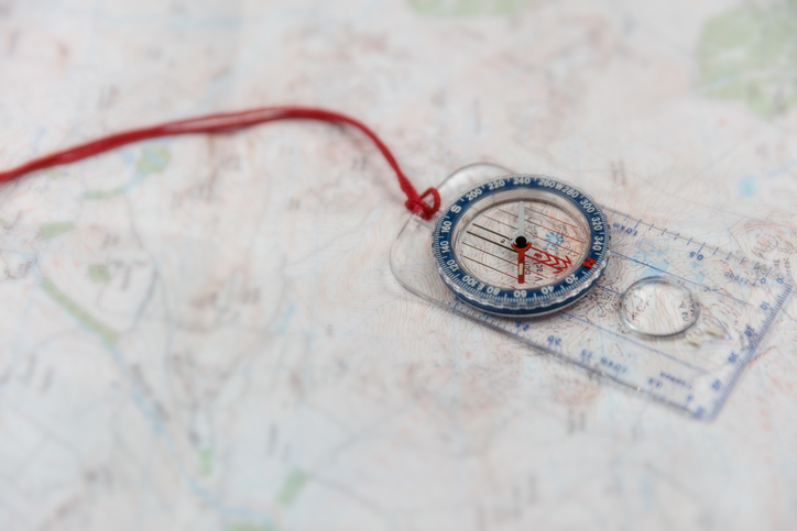 Map and compass
