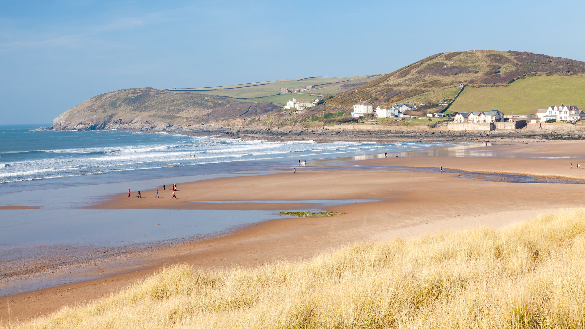 Croyde beach