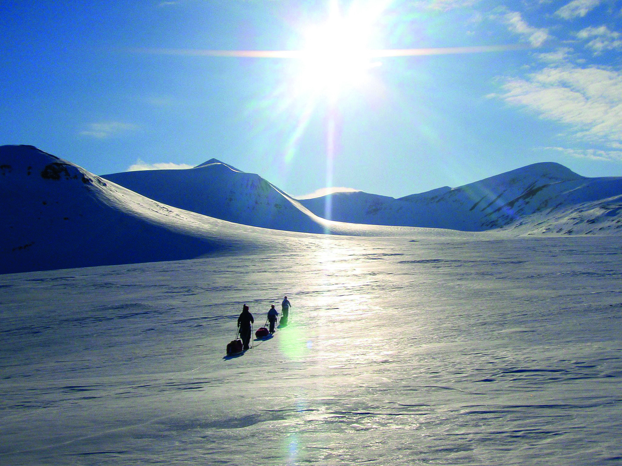 snow mountains